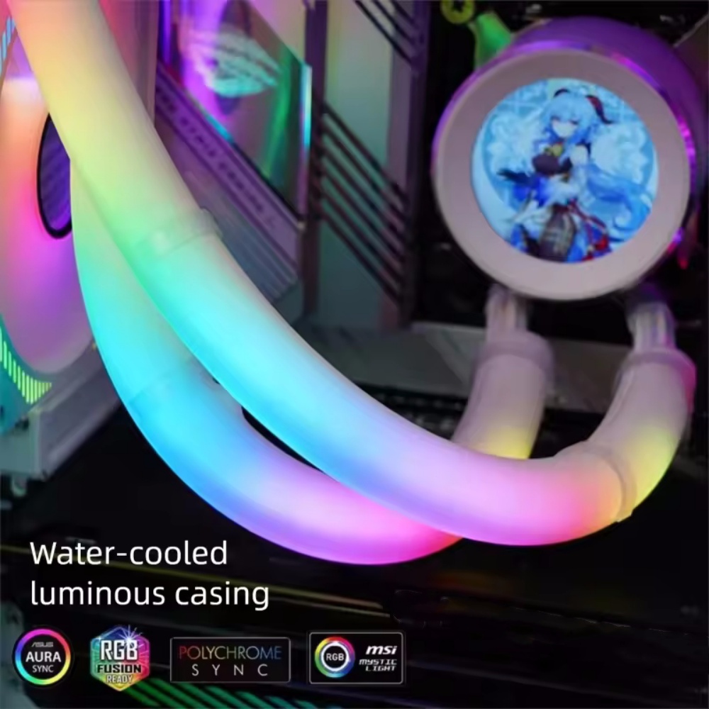 Flexible 5V ARGB LED Neon Tube - огляд і ціна Aio Liquid Cooler