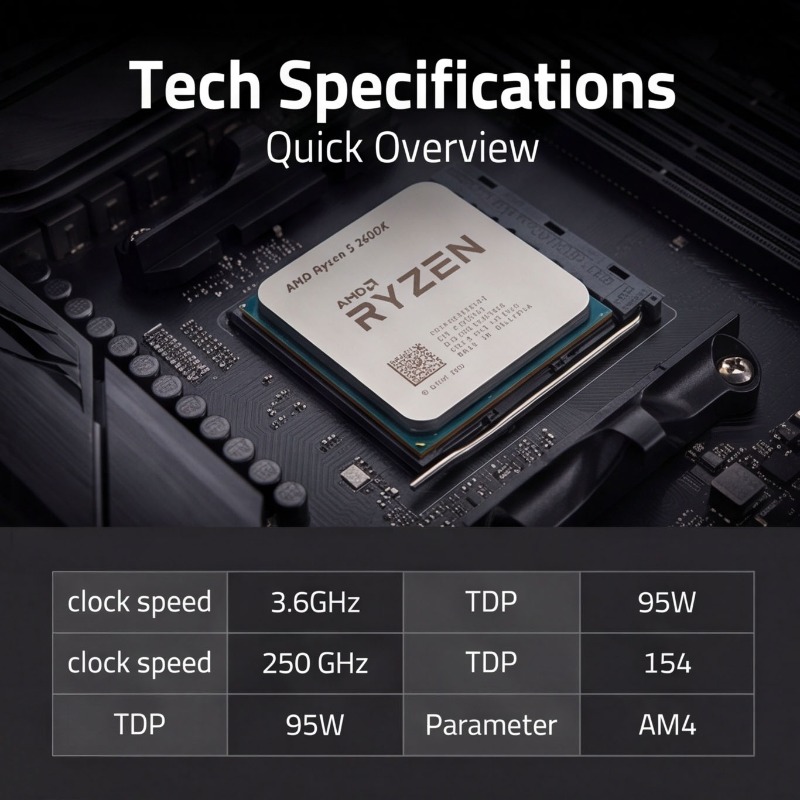 AM4 Socket CPU Processor R5 26 - огляд і ціна Cpu Cooler
