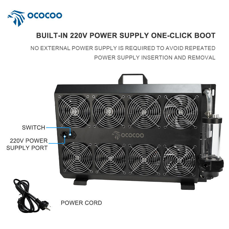 OCOCOO BC5 External AIO Water  - огляд і ціна External Radiator Water Cooling Kit